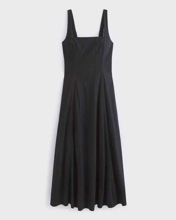 The A&F Mila Midi Dress | Abercrombie & Fitch (US)
