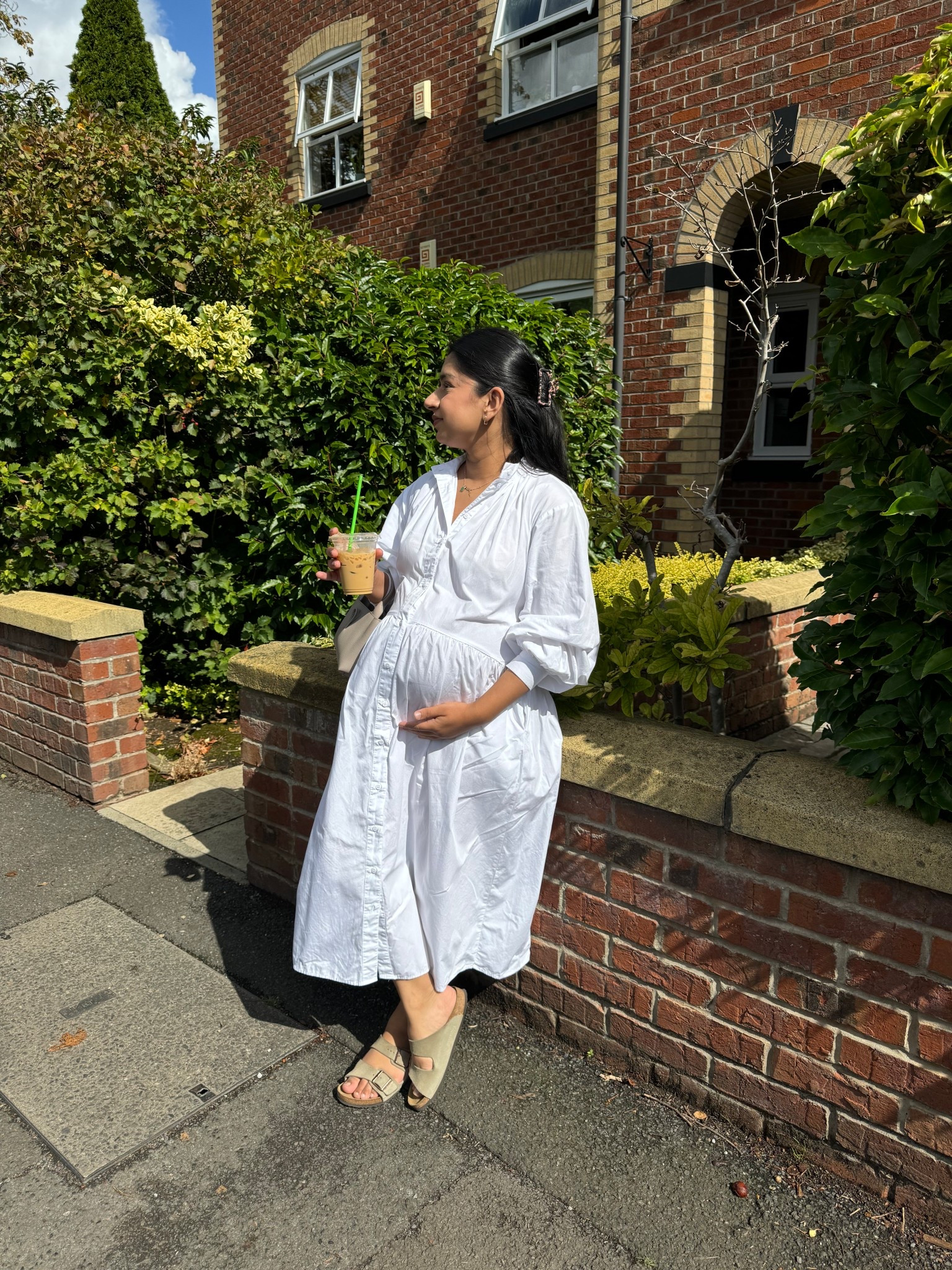 Long dress pregnancy style petite 