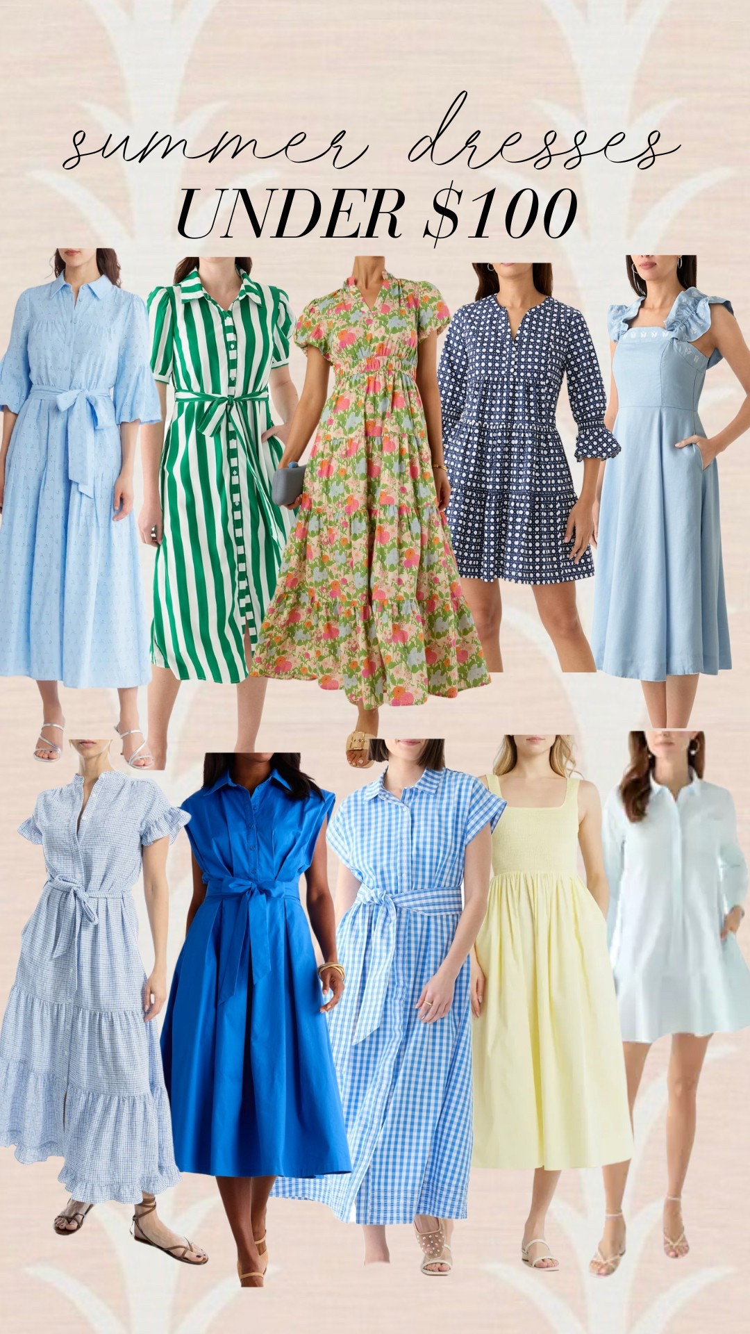 Summer dresses under $100!