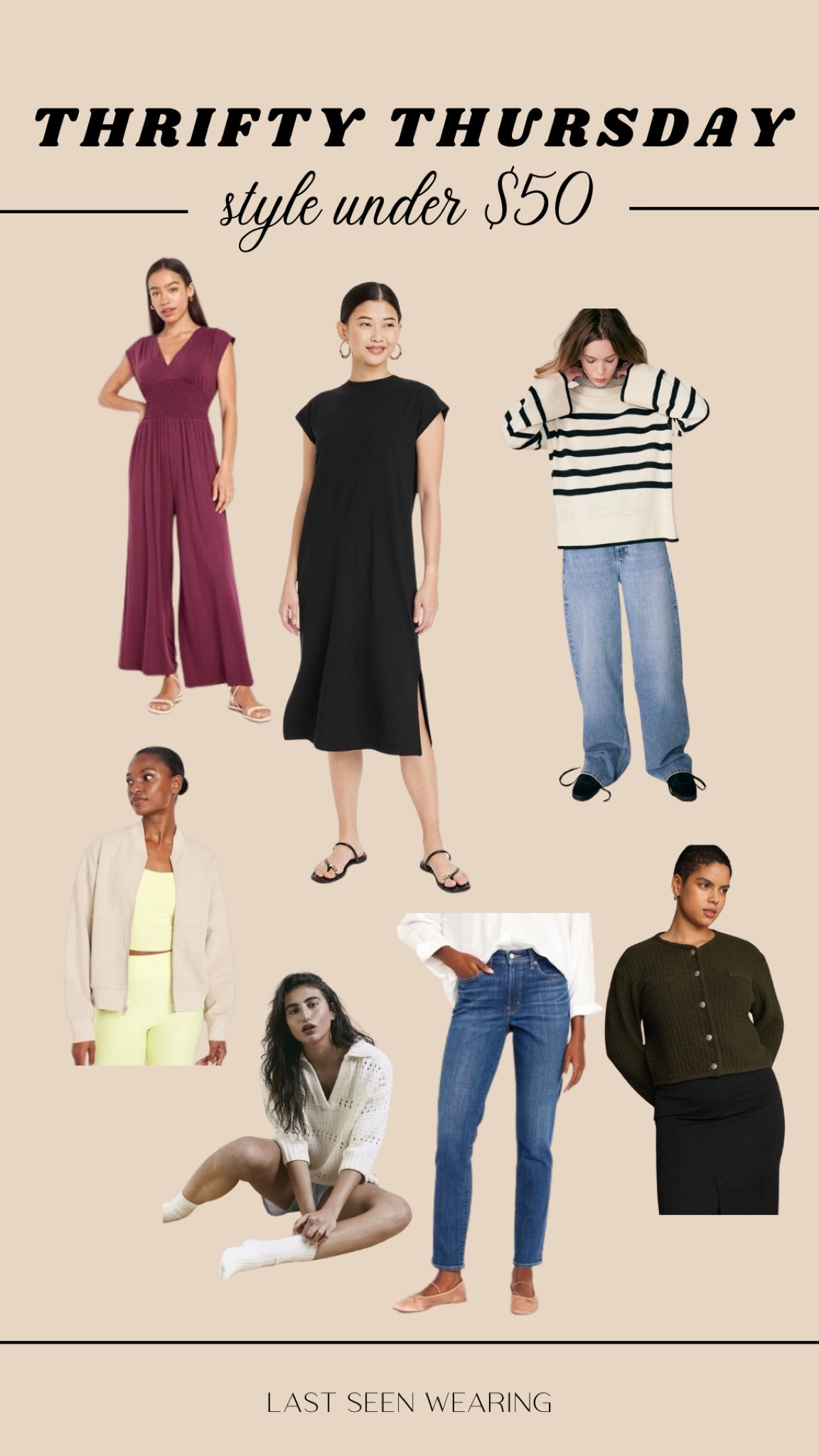 Thrifty Thursday - Style Under $50
#jumpsuit #jeans

#LTKstyletip #LTKfindsunder50 #LTKMostLoved