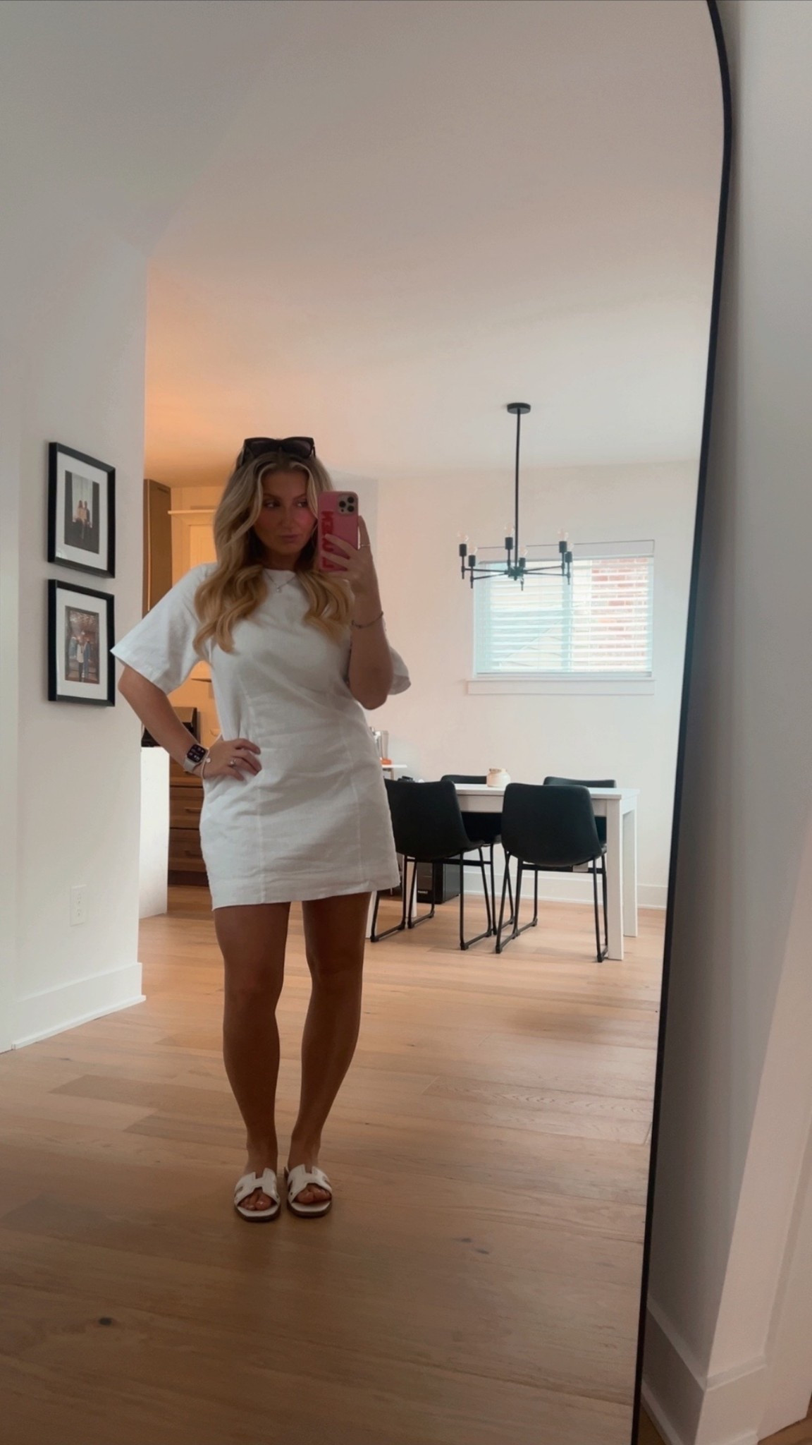 summer dress, white dress, linen dress, Abercrombie, summer work outfit, summer outfit, sandals, office outfit, office dress, summer workwearr

#LTKFindsUnder100 #LTKFindsUnder50 #LTKWorkwear