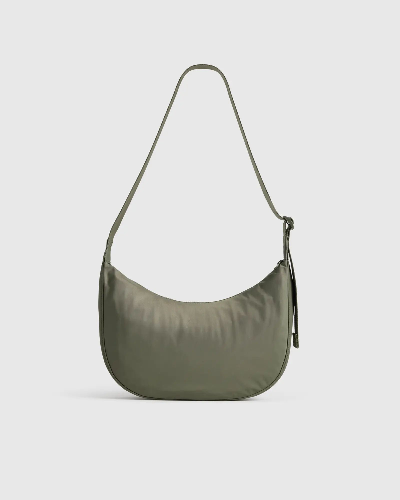 Revive Nylon Crescent Shoulder Bag | Quince