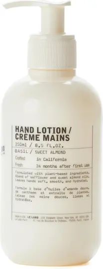 Le Labo Basil Hand Lotion | Nordstrom | Nordstrom