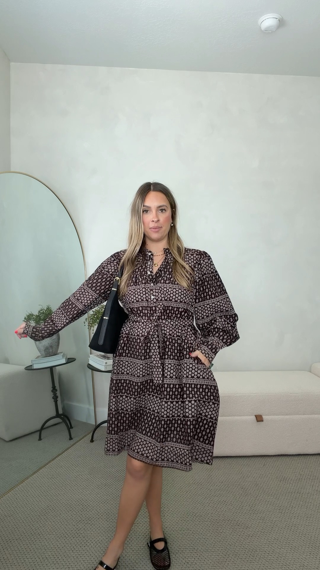 Early fall fashion from Walmart! Walmart ootd! Cute fall dress from Walmart

#LTKxWalmart #LTKSeasonal #LTKootd