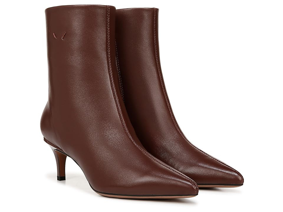 Franco Sarto Anna Women's Boots Warm Brown Leather : 9.5 M, Leather/Rubber | Zappos