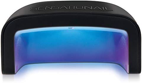Sensationail UV LED Nail Lamp - Flash Cures Gel Nail Polish, 1 EA, black (72081) | Amazon (US)