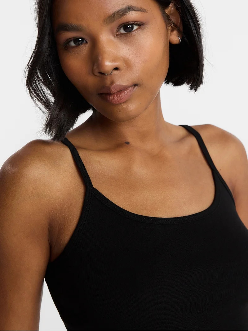 No Boundaries Scoop Cami Top, Women's Sizes XXS-XXL | Walmart (US)