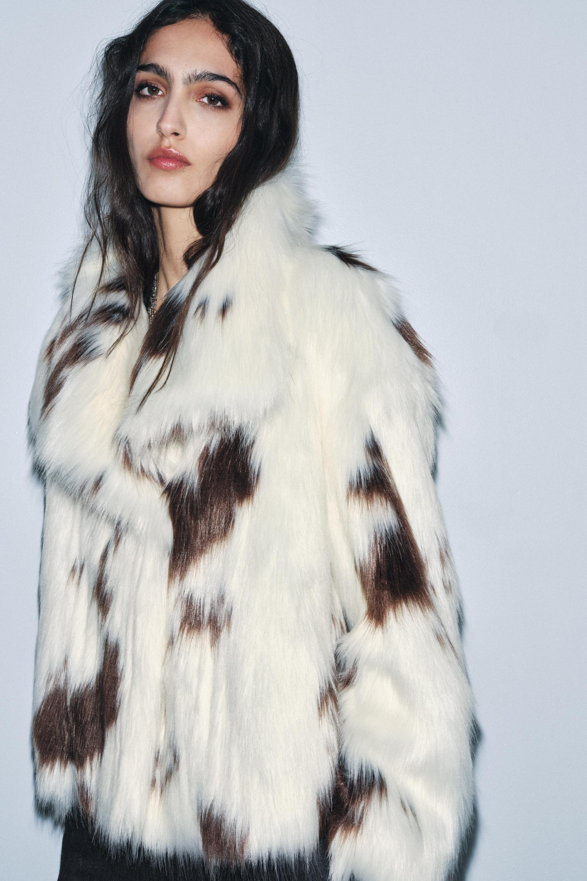 FAUX FUR JACKET ZW COLLECTION LIMITED EDITION | Zara UK