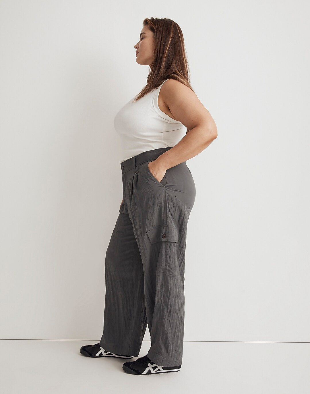 The Plus Harlow Wide-Leg Cargo Pant | Madewell