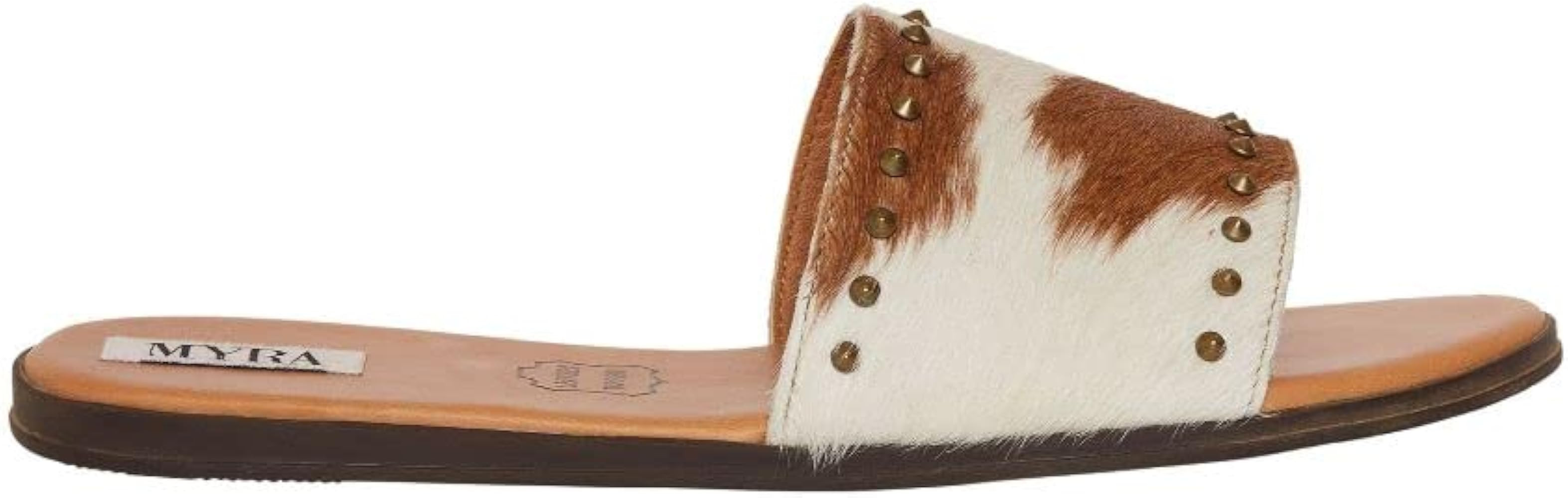 Myra Bag Sustainable Flats Fur Leather Shoes S-4111 | Amazon (US)