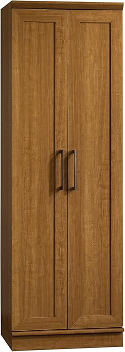 Sauder HomePlus Storage Cabinet/ Pantry cabinets, Sienna Oak finish | Amazon (US)