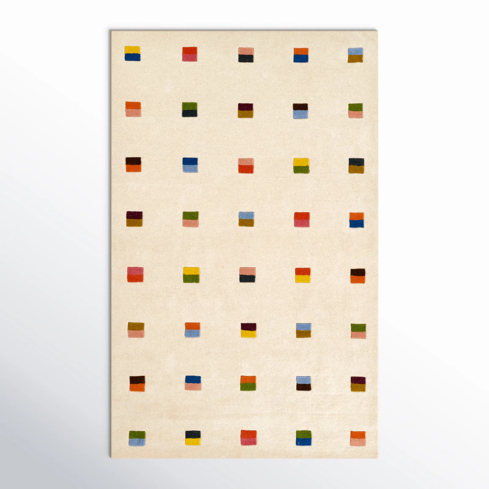 AllModern Form Hand Tufted Wool Geometric Multi Area Rug | AllModern