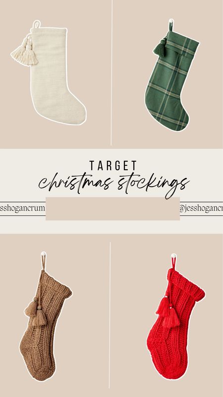 Target holiday decor is always so good! These affordable Christmas stockings are my favorite!

Target home, home decor, Christmas stockings, Christmas decor 

#LTKSeasonal #LTKhome #LTKHoliday