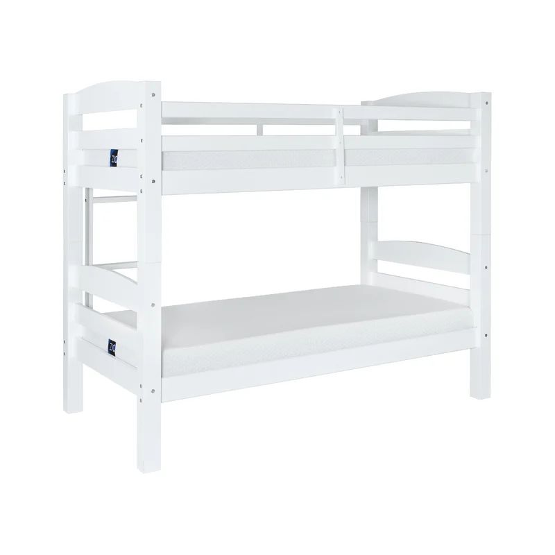 Malave Twin Over Twin Solid Wood Heavy Duty Bunk Bed | Wayfair North America