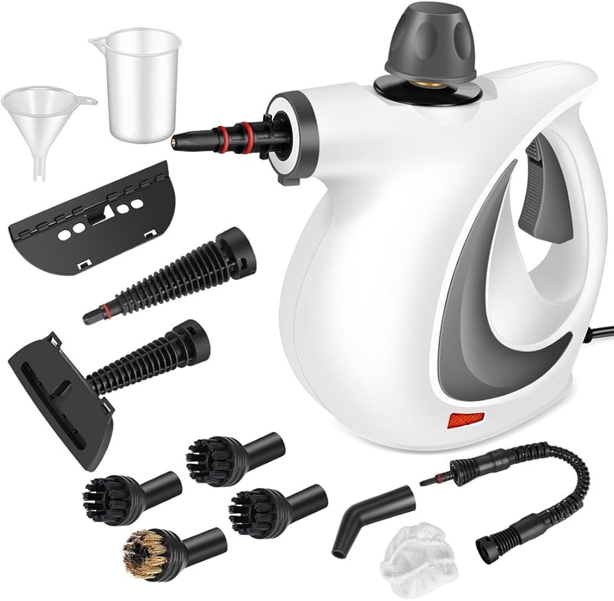 Handheld Pressurized Steam Cleaner with 12 pcs Accessories, Steamer for Cleaning, Steam Cleaner f... | Amazon (US)