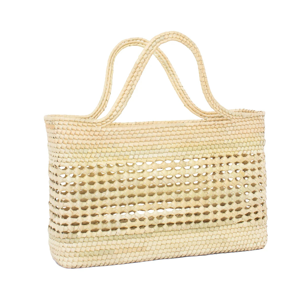 Delilah Straw Tote | Monika Hibbs Home