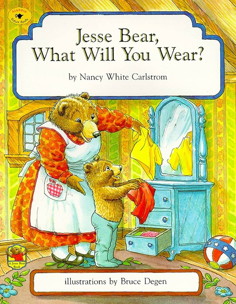 Jesse Bear, What Will You Wear? | Amazon (US)