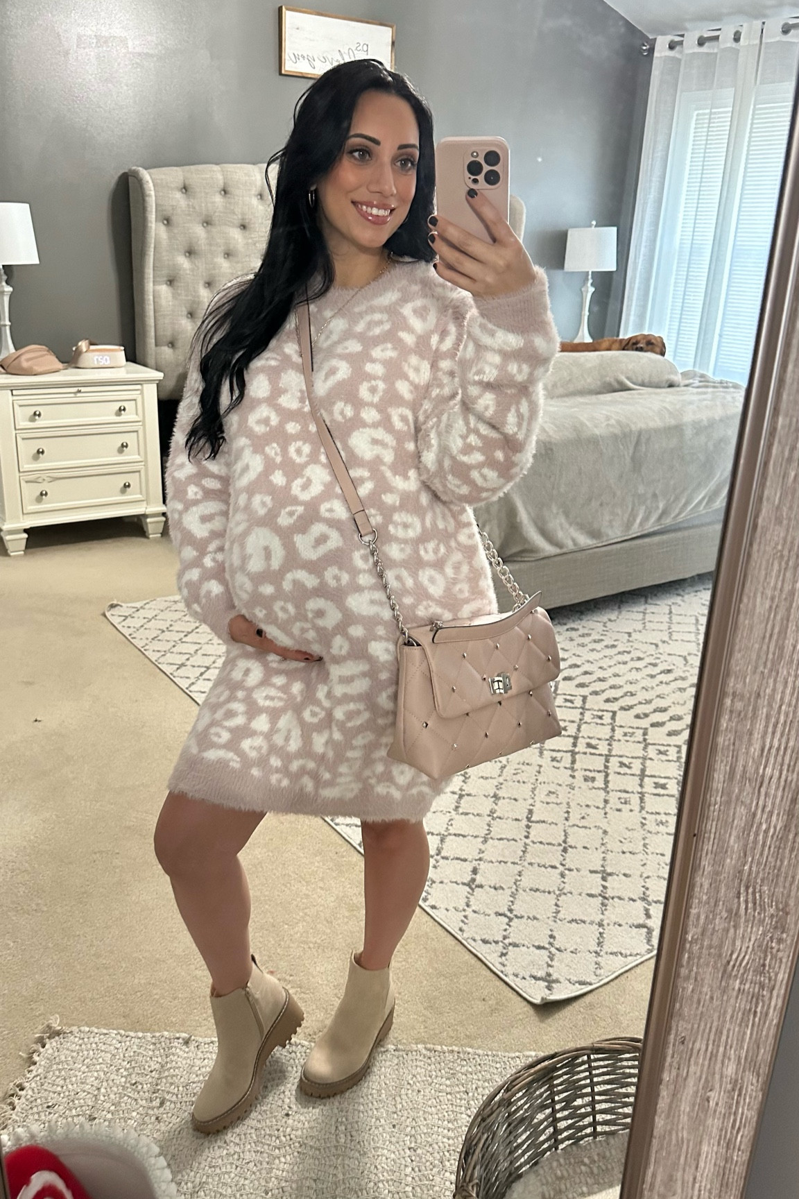 The cutest low boot that still gives you some height, comfy at 9 months pregnant 👏🏽🩷

#LTKCyberWeek #LTKSeasonal #LTKFindsUnder50