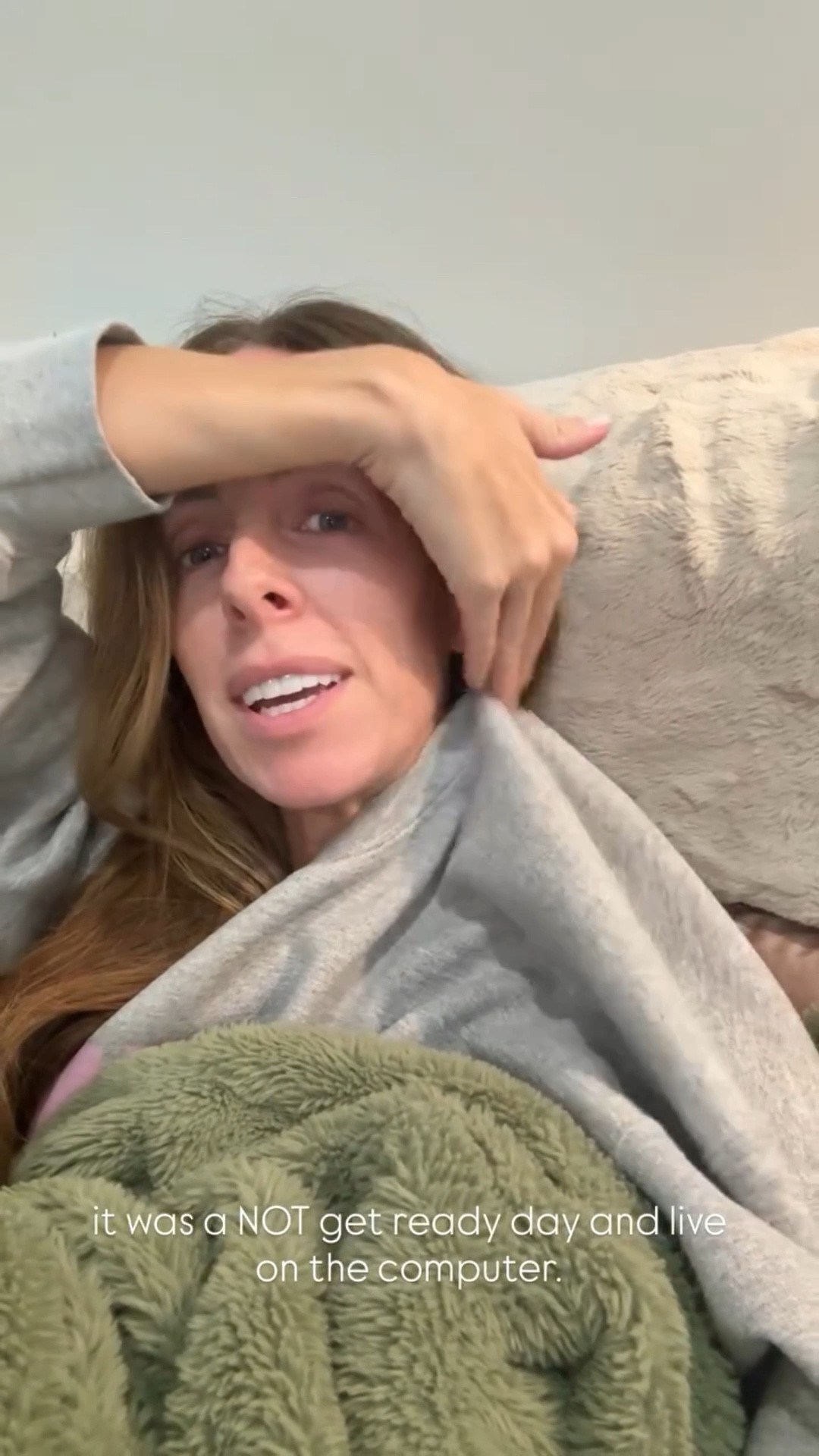 it was a NOT get ready day and live on the computer.