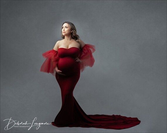 Sarah maternity dress for Photoshoots maternity grown | Etsy | Etsy (US)