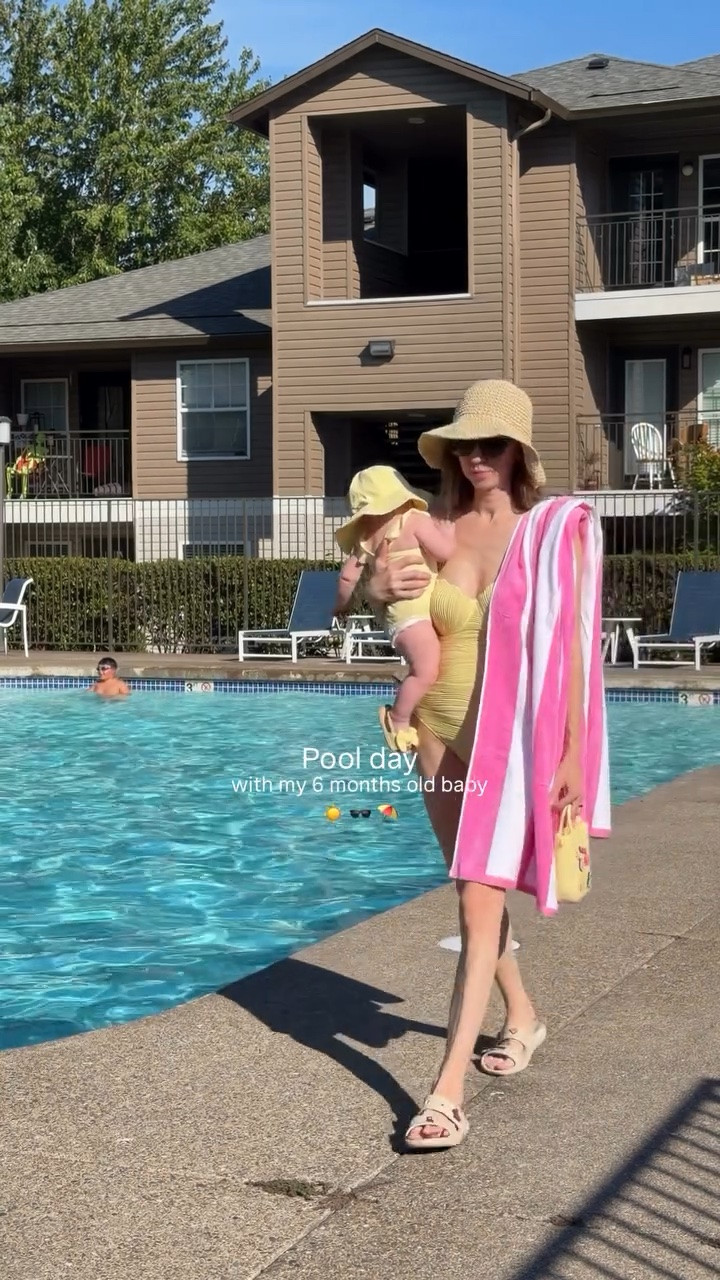 Pool day with 6 month old baby🌸

all the products in this video👇🏼

#motherhood #6monthsold #mustela #babysunscreen #ad

#LTKSeasonal #LTKmomlife #LTKBaby