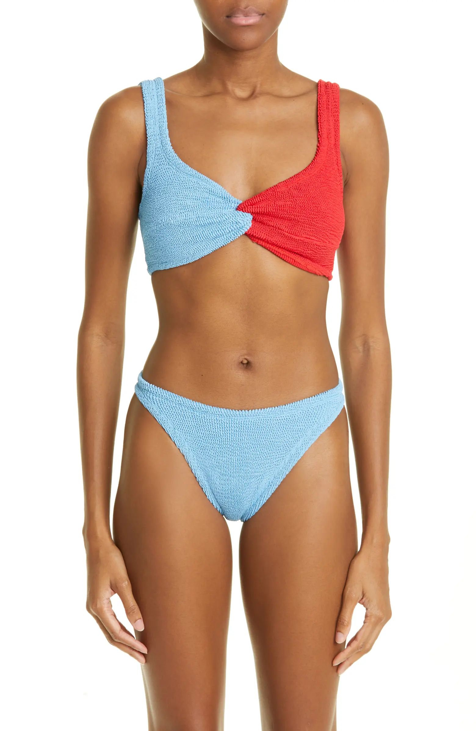 Colorblock Two-Piece Swimsuit | Nordstrom