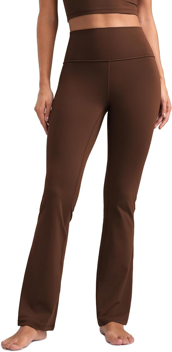 CRZ YOGA Butterluxe Flare Leggings 29"/30.5"/32"/33.5" - High Waist Bootcut Wide Leg Lounge Women... | Amazon (US)