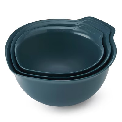 KitchenAid Set of 3 Mixing Bowls Agave | Target