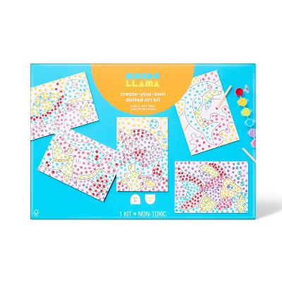 6ct Dot Art Painting Craft Kit - Mondo Llama™ | Target