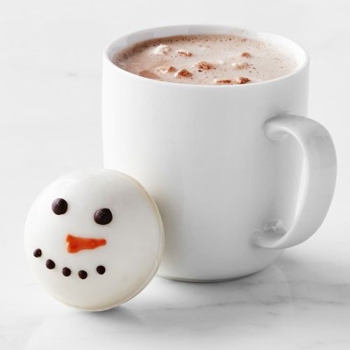 Williams Sonoma Snowman Face Hot Chocolate Bomb, Set of 2 | Williams-Sonoma