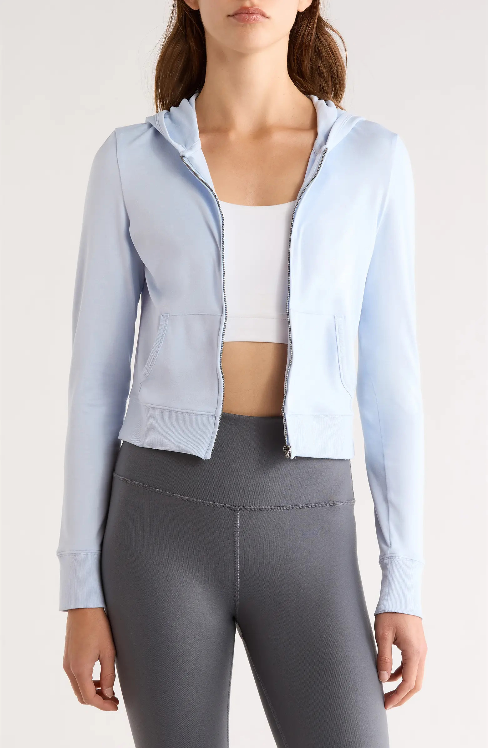 Halo Mini Full Zip Hoodie | Nordstrom