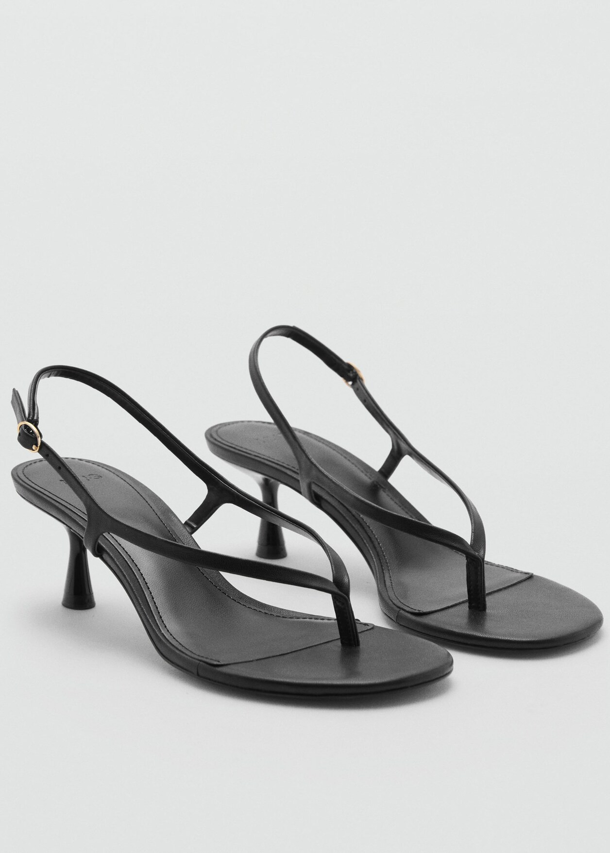 Kitten heel sandals -  Women | Mango USA | MANGO (US)