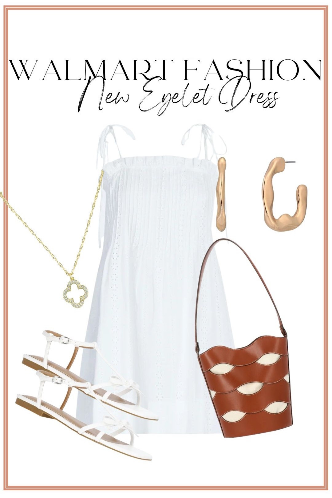 This Walmart eyelet dress just hit and I am RUNNING 🏃‍♀️🤍

It is SO pretty in person…lightweight, feminine, and giving that high-end boutique vibe for way less. The tie straps + eyelet detail make it perfect for spring, Easter, vacations, or any warm weather event 🌿

Styled it with simple sandals, gold jewelry, and a woven bag for the easiest elevated look ✨ this is one of those dresses you’ll reach for all season long

Such a good find on Walmart and I have a feeling it won’t stay in stock long 👀 linking it now!

#walmartfashion #walmartnewarrivals #springdress #eyeletdress #easteroutfit #vacationstyle #affordablestyle #femininefashion #springoutfitideas #walmartstyle #everydaystyle #momoutfits #budgetfashion #ootdinspo #lookforless

#LTKootd #LTKPetite