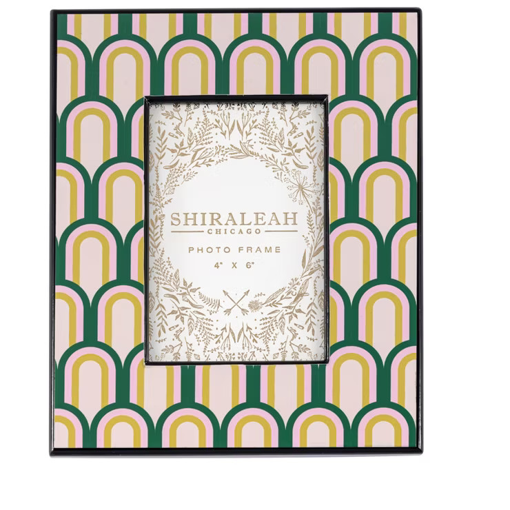 Shiraleah Celebration Rainbow Print 4" X 6" Picture Frame | Target