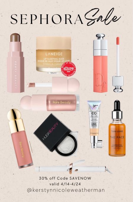 Sephora’s famous savings event kicks off on 4/5! Get get 30% off the Sephora Collection with code YAYSAVE—and Beauty Insiders can save up to 20% on their makeup, skincare, and haircare favorites. Ends 4/15.



#LTKsalealert #LTKfindsunder50 #LTKbeauty