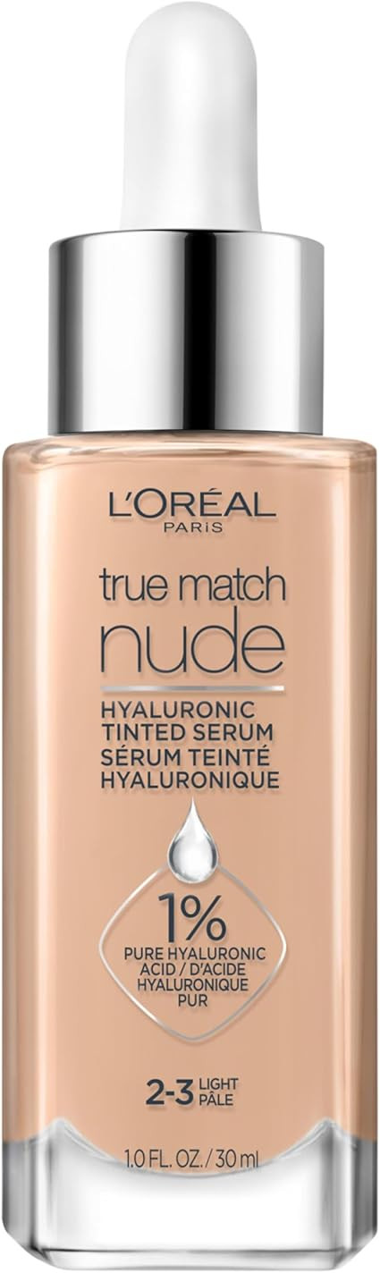 L’Oréal Paris True Match Nude Hyaluronic Tinted Serum, Tinted Face Serum with Hyaluronic Acid ... | Amazon (CA)