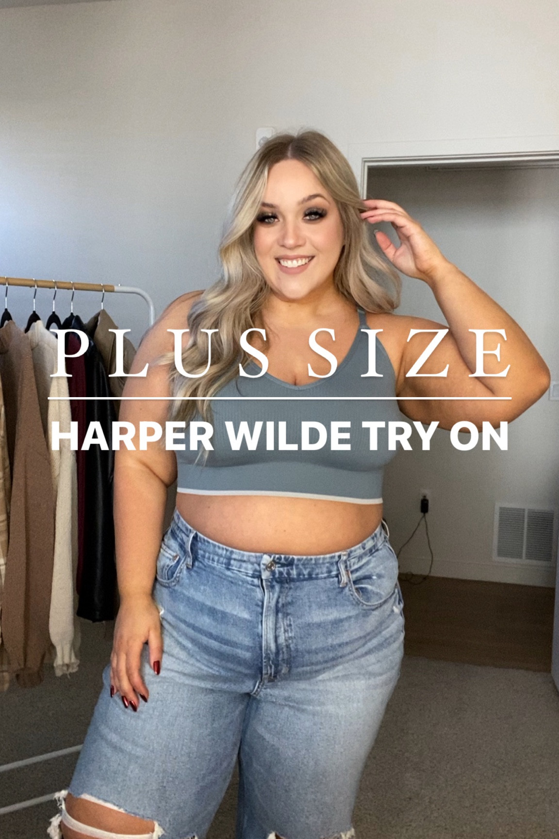 plus size Harper Wilde bra try on 🫶🏻 

my favorite wireless, and underwire option from Harper Wilde. I wear a 2x in the bralette! 



#LTKplussize #LTKmidsize