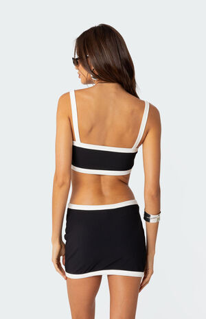 Sutton Contrast Ribbed Bra Top | PacSun
