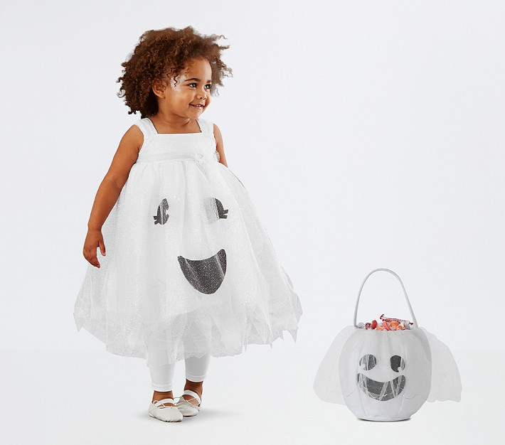 Light-Up Ghost Tutu Halloween Costume | Pottery Barn Kids