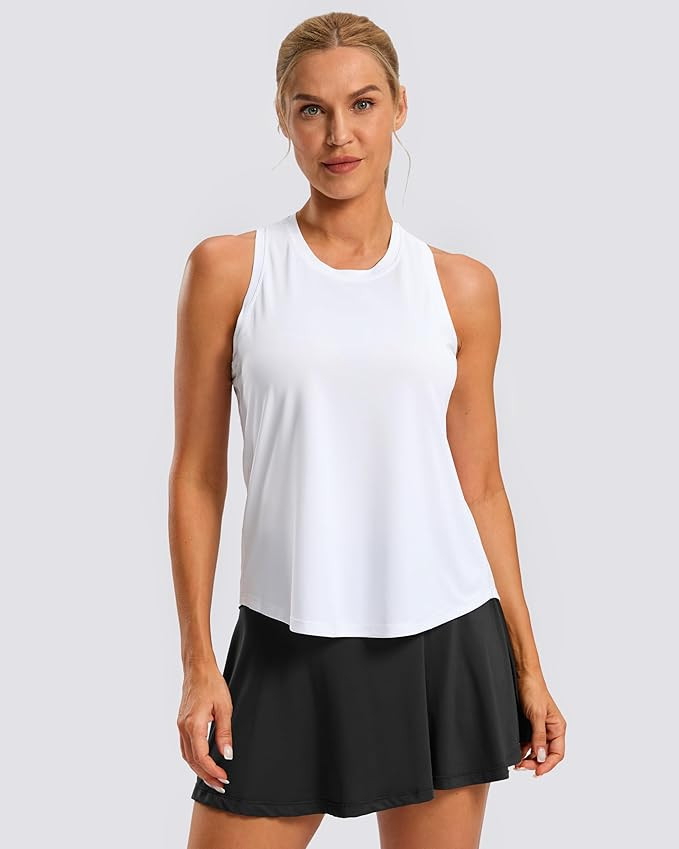 G Gradual Women's Workout Tank Tops Racerback Athletic Yoga Tops Loose Fit Sleeveless Running Gym... | Amazon (US)