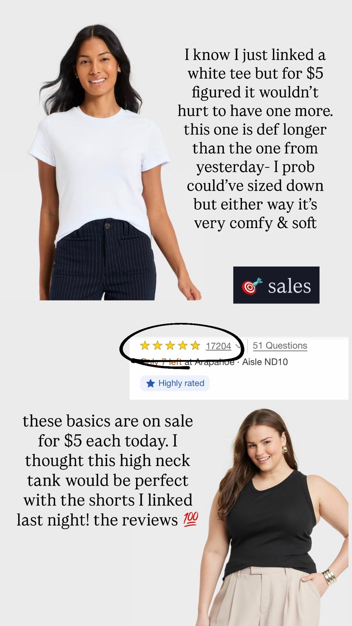 Target 4th of July sales - snagged these basic tops for $5 each! 

Linked a few other recent Target faves

#LTKSeasonal #LTKmomlife #LTKootd
