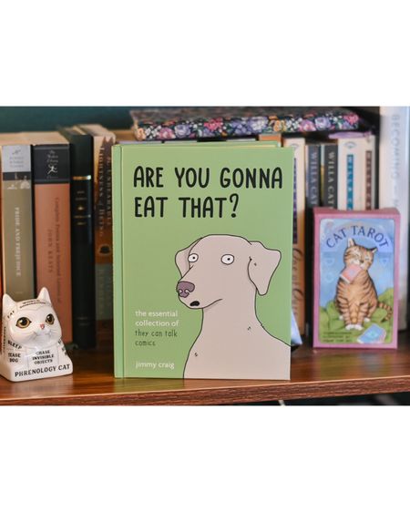 Animal Comic Book - The latest work from humor writer and artist Jimmy Craig, Are You Gonna Eat That? is a compilation of Craig’s iconic funny animal jokes and comics giving insight into the minds of our animal friends. 

#LTKFind #LTKhome #LTKfamily