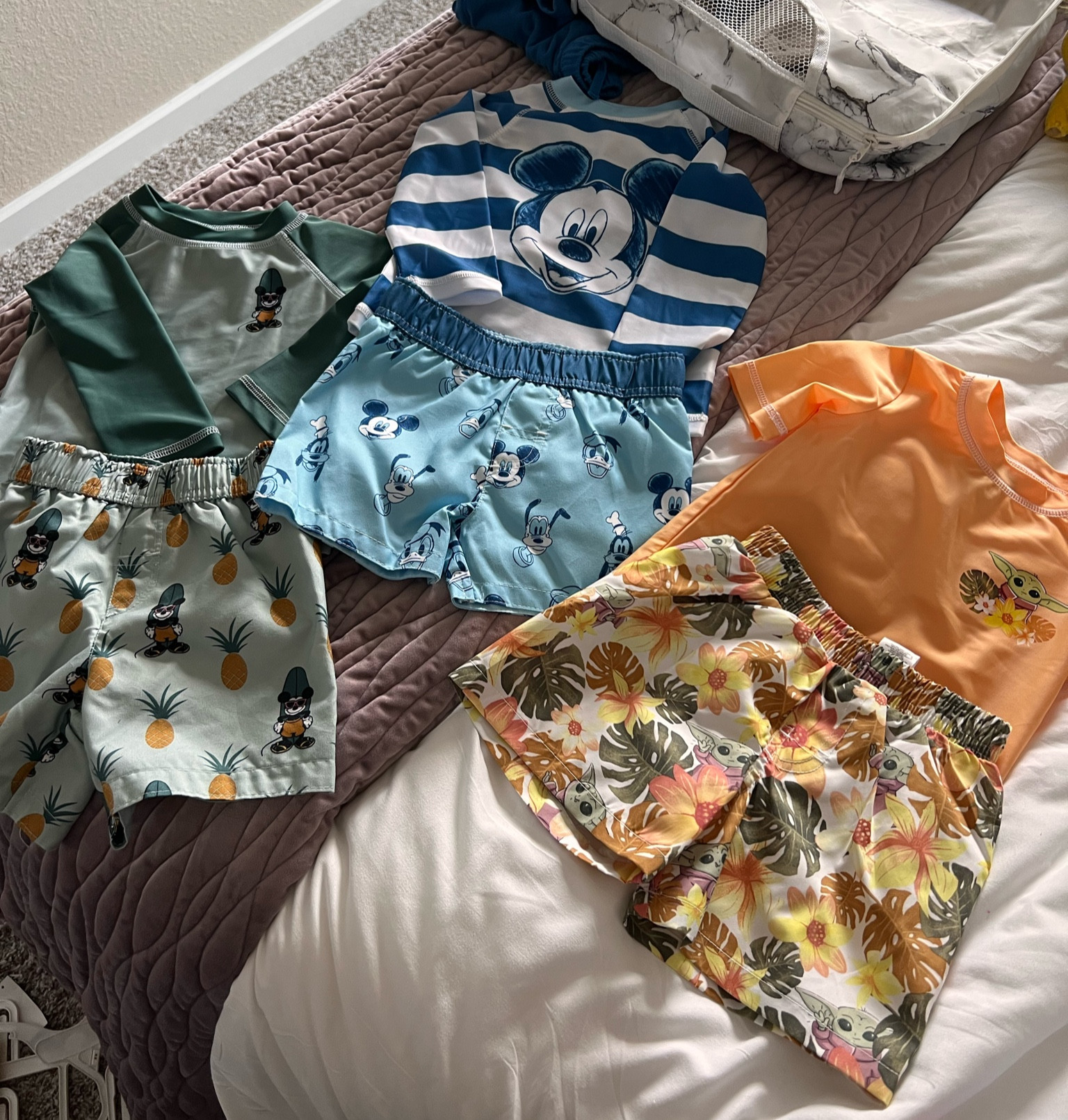 Toddler Boy Disney pajamas #disneyvacation #toddlerswim #vacationstyle 

#LTKSeasonal #LTKswim #LTKkids