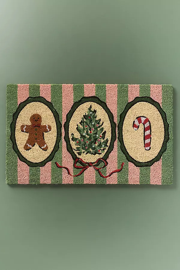 Picture Perfect Coir Printed Doormat | Anthropologie (US)