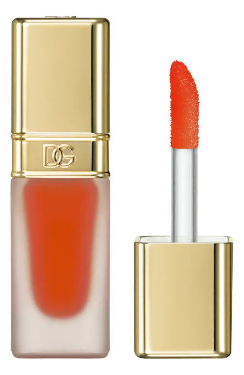 Dolce&Gabbana Flash Plumping Lip Oil in Tangelo Spritz at Nordstrom | Nordstrom