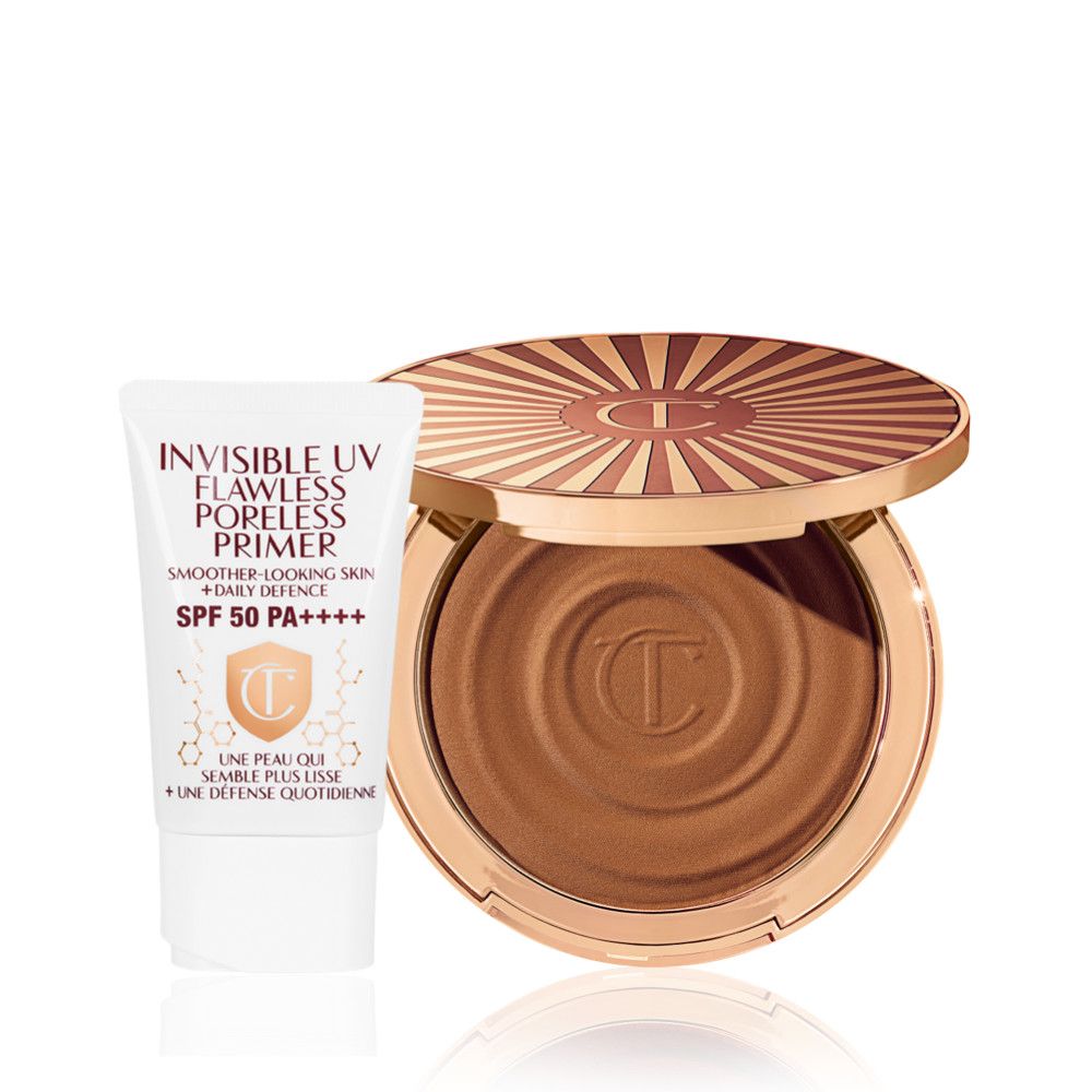 Protect, Bronze + Glow Kit: Cream Bronzer & Spf | Charlotte Tilbury | Charlotte Tilbury (UK) 