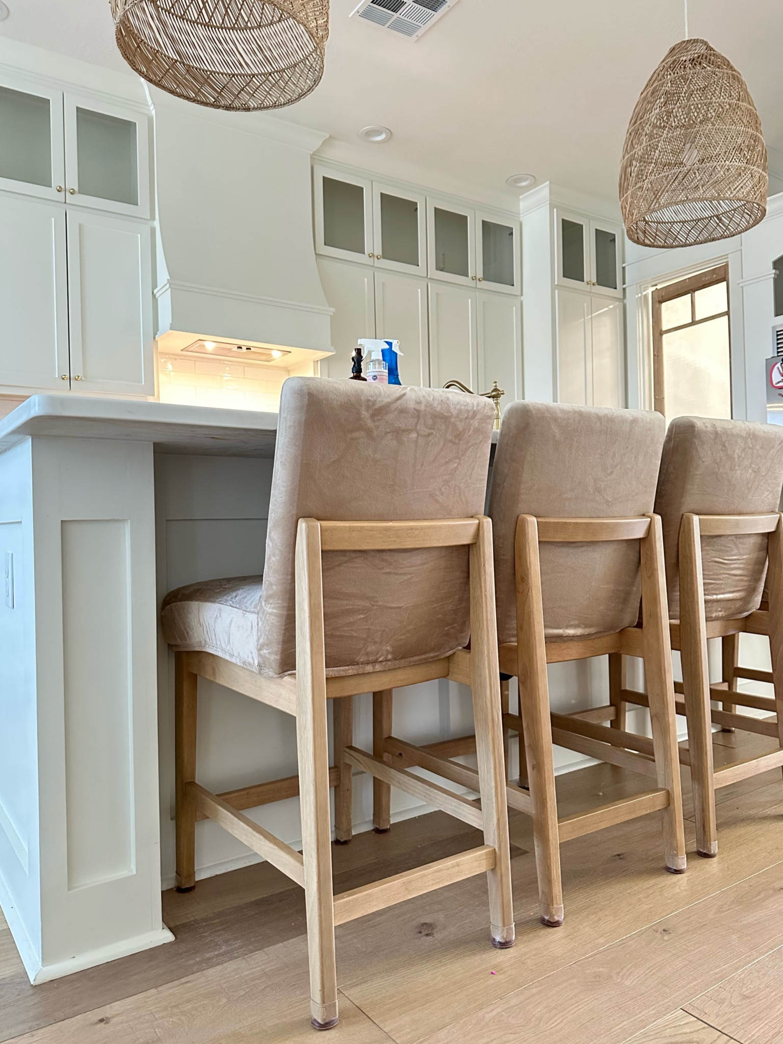 Loving these barstool covers! 

#LTKHome #LTKFindsUnder50 #LTKStyleTip