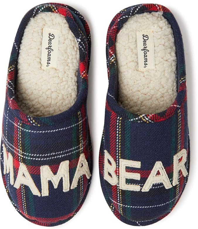Dearfoams Women's Mama Bear Slipper | Amazon (US)