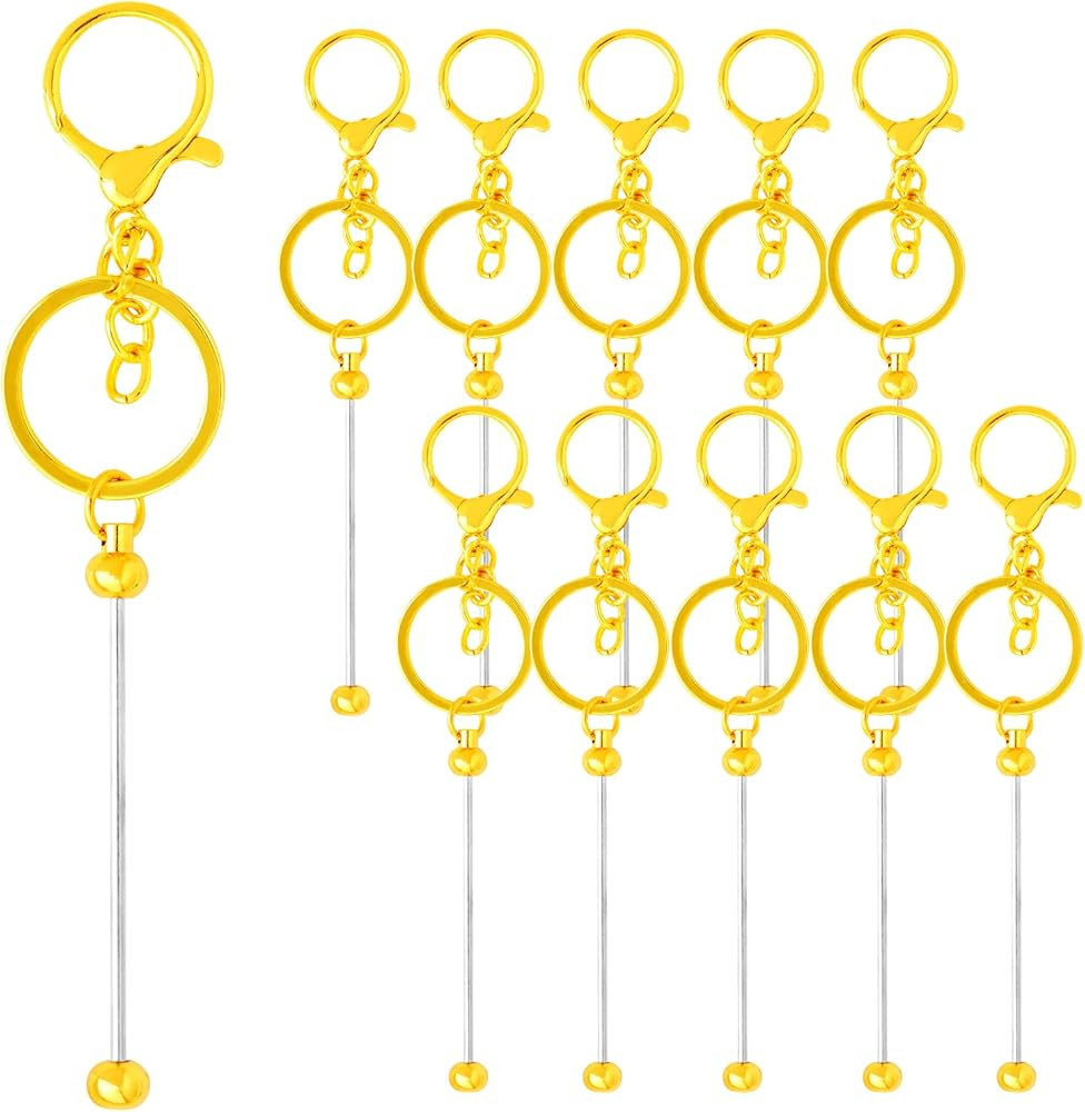 Yymobt 10pcs Beadable Keychain Bars Beadable Blanks DIY | Amazon (CA)