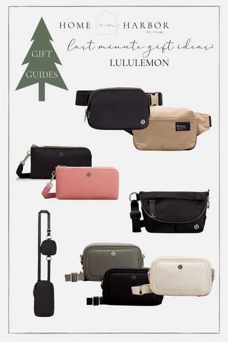 Lululemon bags: last minute gift idea! 

#LTKunder100 #LTKitbag #LTKGiftGuide